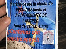 El Gobierno de Asturias se alinea con la plantilla de Vesuvius contra el cierre