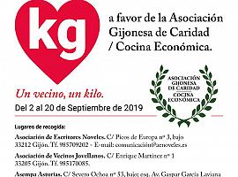 «Operación Kilo» a favor de la Asociación Gijonesa de Caridad-Cocina Económica