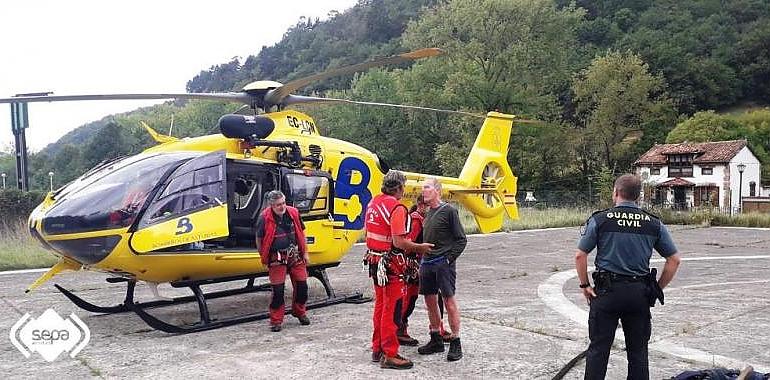 Rescatan  un montañero de 72 años perdido en Sierra del Cuera