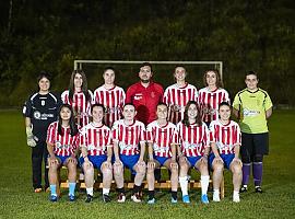 Rayo Carbayín estrena plantilla para debutar en la liga regional femenina de fútbol