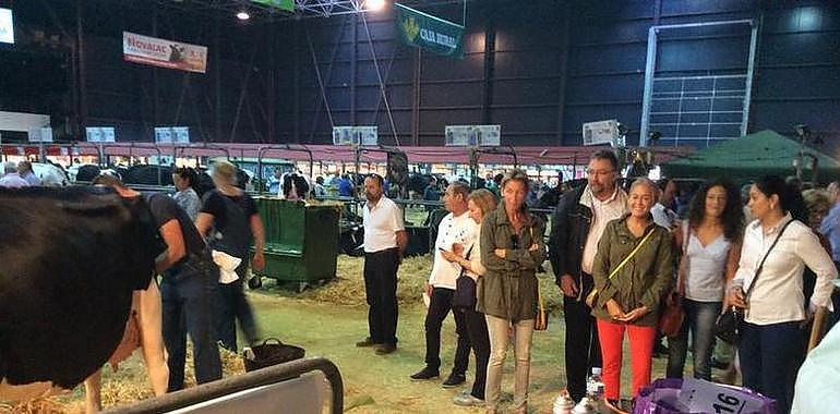 Adrián Pumares, secretario general y portavoz de FORO, acude a la 33 edición de la Feria de AGROPEC