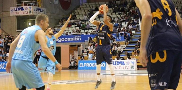 El Liberbank Oviedo Baloncesto no vence al Leche Río Breogán