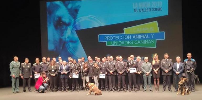 Premio a la Unidad Canina de la Policía Local de Gijón