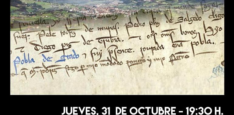 Charla de Álvaro Solano sobre la formación del territorio de Grado en la Edad Media