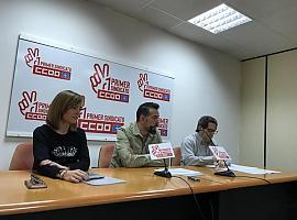 CCOO se convierte en el primer sindicato por representación en Asturias