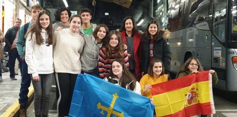 Una decena de estudiantes del IES de Candás en Finlandia