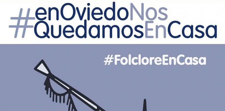 Oviedo adapta el "Folclore en la calle" y pasa a ser "Folclore en casa"