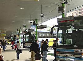 El uso del transporte público interurbano en Asturias desciende un 95% 