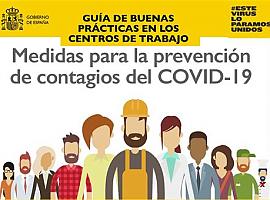 Guía de buenas prácticas en los centros de trabajo frente al COVID-19