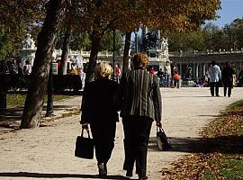 El número de pensiones en Asturias baja un 0,2 % y se situó en 301.459 