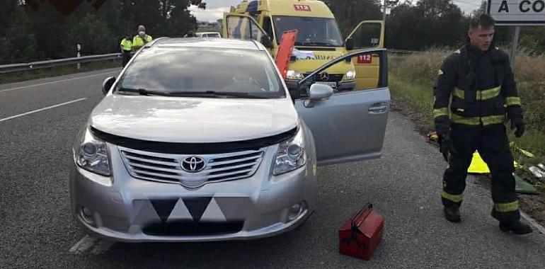 Pronóstico reservado para el herido en accidente de tráfico en El Franco