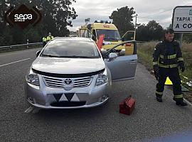 Pronóstico reservado para el herido en accidente de tráfico en El Franco