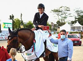 Pedro Veniss es el vencedor total del Gijón Horse Jumping 