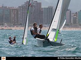 Covadonga Fernández y Carmen Simal virtuales ganadoras del Vela Ligera en Gijón