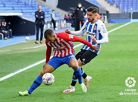 Tres puntos más (1-0) para el Sporting en El Molinón