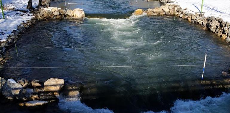 El fin de las obras muestra el potencial del canal Sabero-Alejico para el Europeo de Aguas Bravas