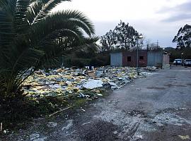 Se inicia el derribo del poblado de La Junquera, en Muros de Nalón, y se realoja a sus vecinos