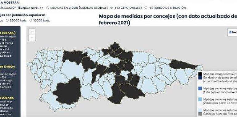 Llanes sale hoy del máximo riesgo covid