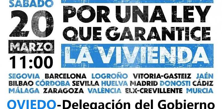 Movilización para garantizar el Derecho a la Vivienda