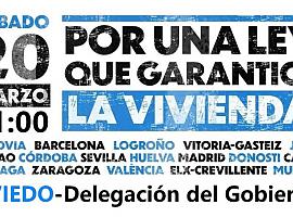 Movilización para garantizar el Derecho a la Vivienda