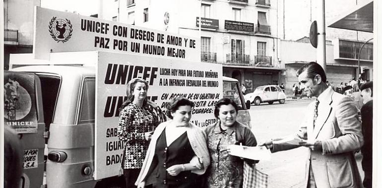 UNICEF España cumple 60 años y 50 en Asturias desde la apertura de su primera oficina en Gijón