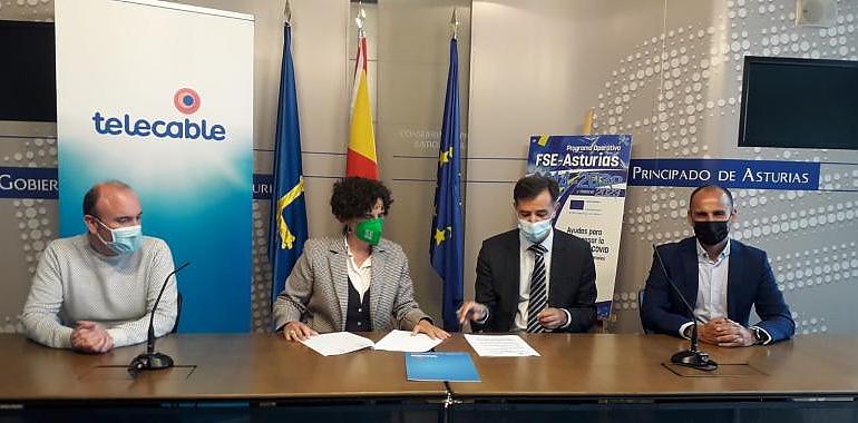 Cultura firma con Telecable un convenio de colaboración para la promoción del Xacobeo’ 21 en Asturias