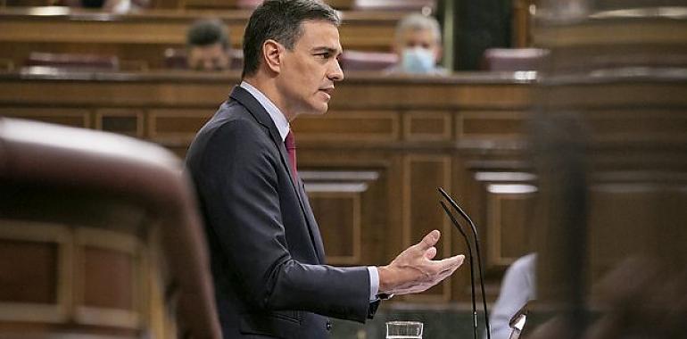 Sánchez pone cifras a la recuperación de España frente al obstruccionismo del PP