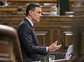 Sánchez pone cifras a la recuperación de España frente al obstruccionismo del PP