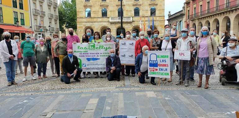 Recortes Cero, en Gijón, exige el blindaje de las pensiones