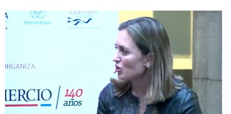 María Calvo presenta los avales en su senda hacia la presidencia de los empresarios asturianos