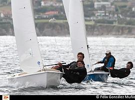 Los hermanos Jaime y Germán Álvarez-Hevia campeones de Asturias de Snipe