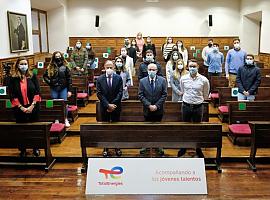 TotalEnergies da la bienvenida a los 23 estudiantes de su programa de becas con la Universidad de Oviedo