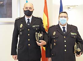 Dos nuevos Comisarios de la Policía Nacional en Asturias.