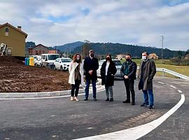 Finalizadas las obras de mejora del cruce de la AS-237 en La Laguna (Illas)