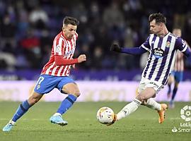 El Sporting cae en Valladolid