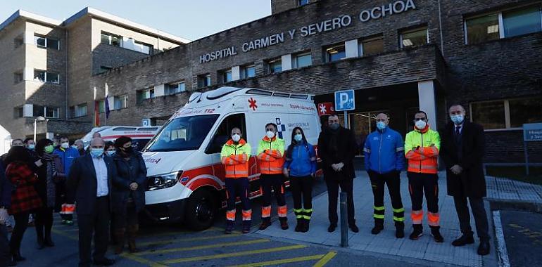 La red autonómica de urgencias y emergencias se refuerza y completa con la nueva UVI móvil del suroccidente