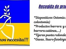 Piden donaciones de productos para ostomías con destino a Ucrania