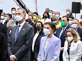 Asturias en el homenaje al pueblo de La Palma