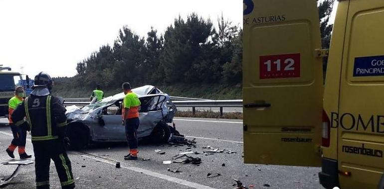 Un fallecido y tres heridos en accidente de tráfico en La Caridad