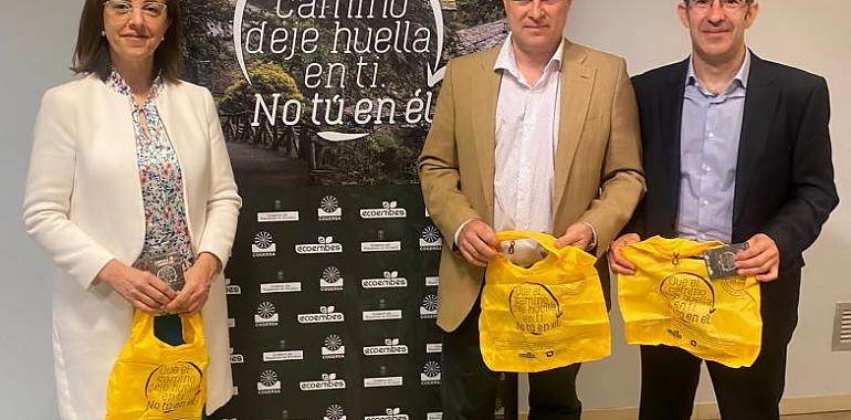 Cogersa y Ecoembes colaboran por un Camino de Santiago comprometido con el reciclaje