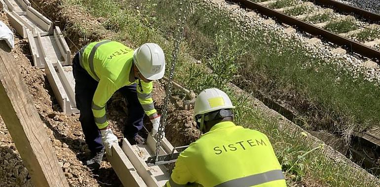 1 de septiembre comienza la renovación integral de vía de la línea Gijón-Laviana 