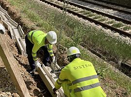 1 de septiembre comienza la renovación integral de vía de la línea Gijón-Laviana 