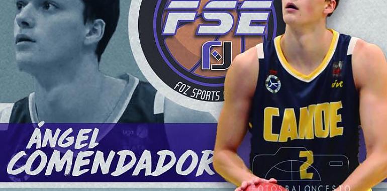 El base Ángel Comendador llega cedido al Alimerka Oviedo Baloncesto desde Estudiantes