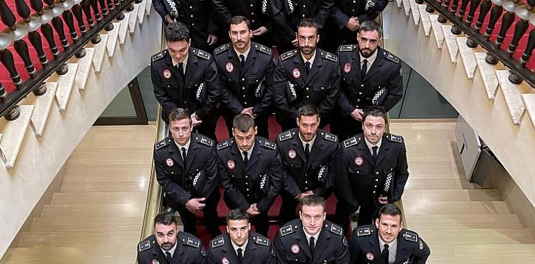 22 nuevos agentes se incorporan a la plantilla de la Policía Local de Gijón