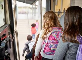 Esta semana  campaña de control de vehículos de transporte escolar en Avilés