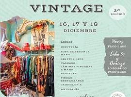 Mercadillo navideño vintage organizado por La Fermata de Gijón