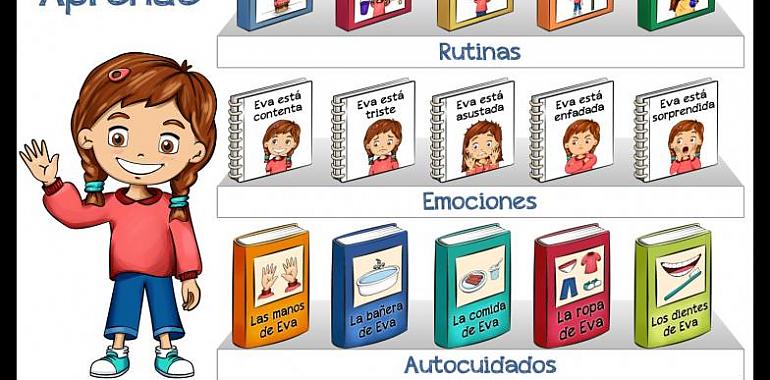 Ya puedes acceder a "Eva Aprende", la aplicación móvil de los cuentos interactivos para niñas con TEA