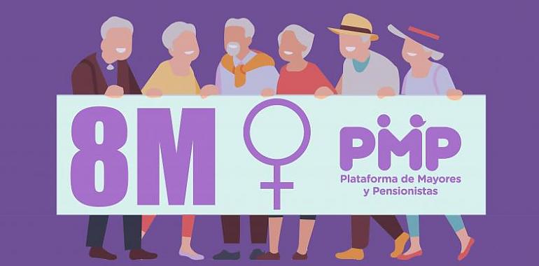 La Plataforma de Mayores y Pensionistas se suma a la conmemoración del Día Internacional de la Mujer