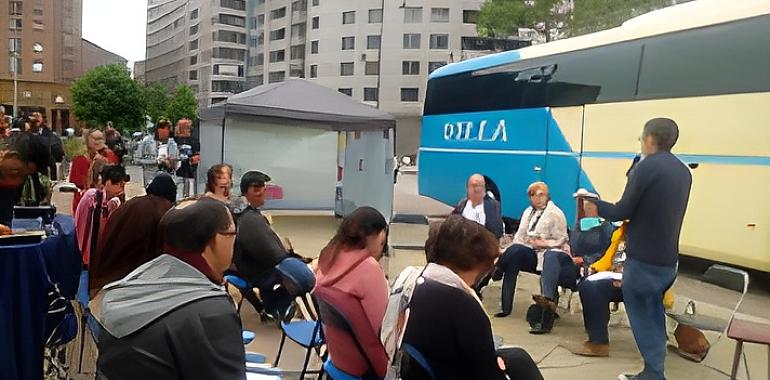 La Red Europea de Lucha Contra la Pobreza y la Exclusión Social en Asturias pondrá de nuevo su Bus Social en la calle