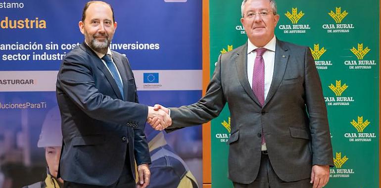 Asturgar y Caja Rural de Asturias se alían para impulsar el crecimiento de las pymes industriales